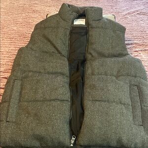 Men's Gray Puffer Vest